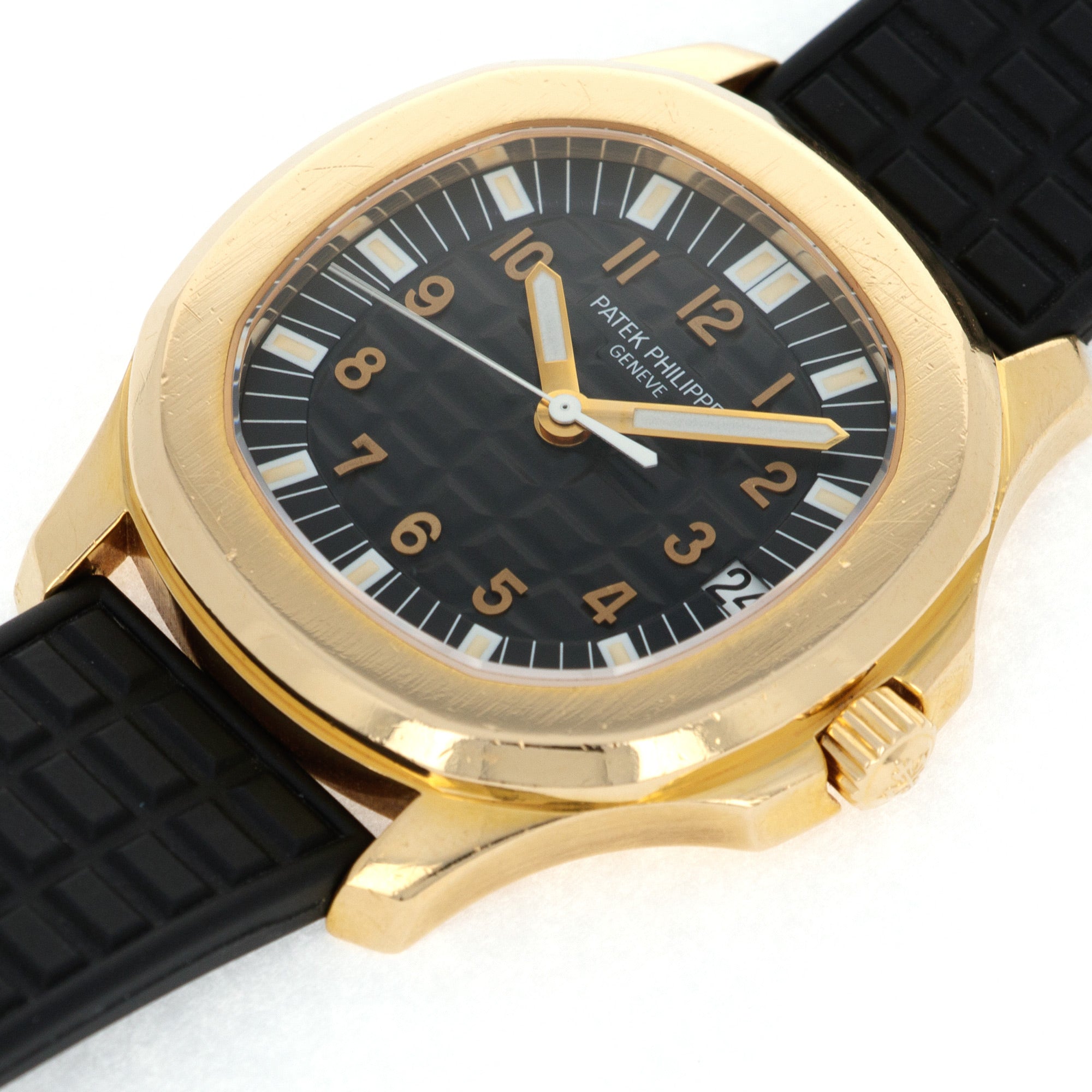 Patek Philippe - Patek Philippe Yellow Gold Jumbo Aquanaut Watch Ref. 5065 - The Keystone Watches