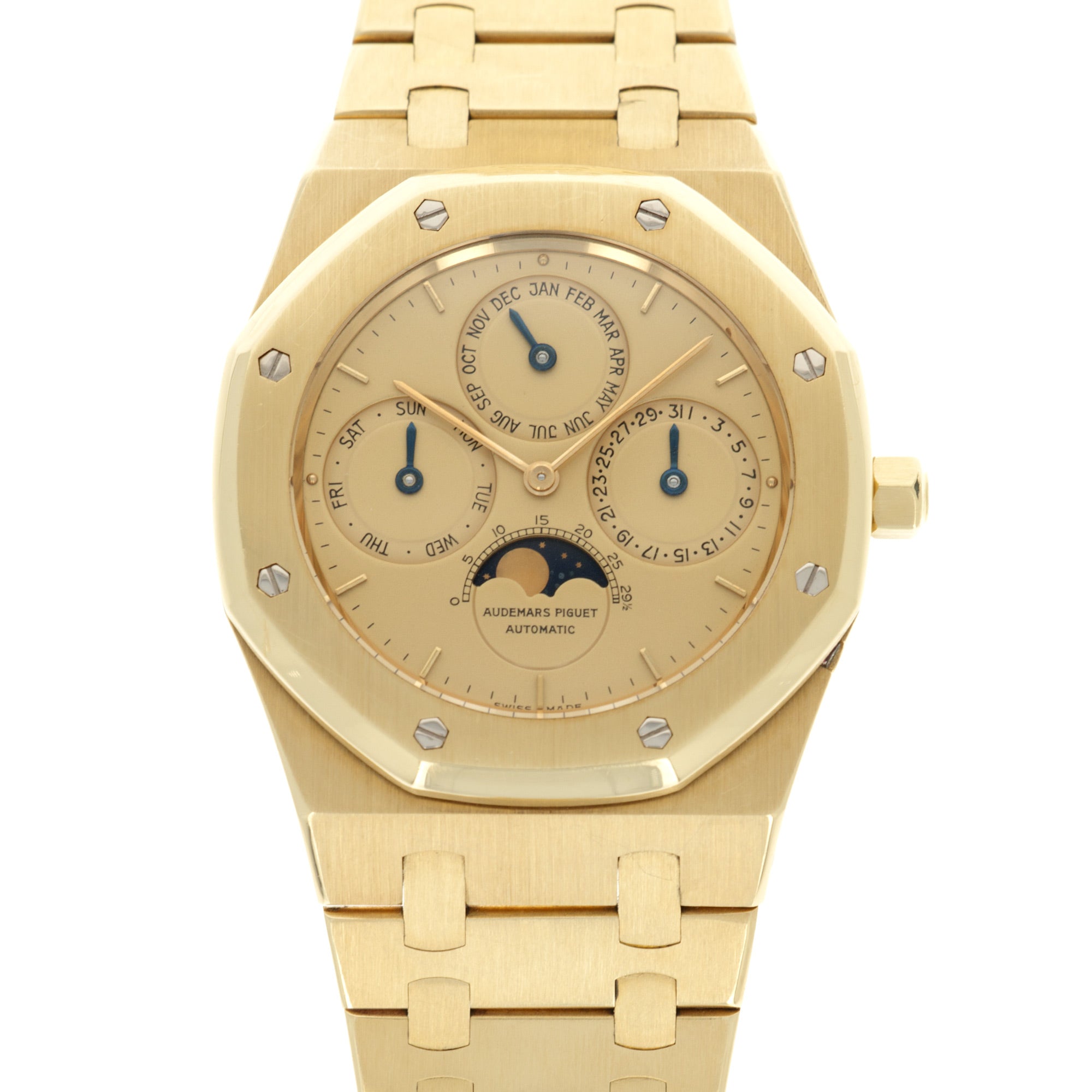 Audemars Piguet - Audemars Piguet Yellow Gold Royal Oak Quantieme Perpetual Ref. 25654 - The Keystone Watches