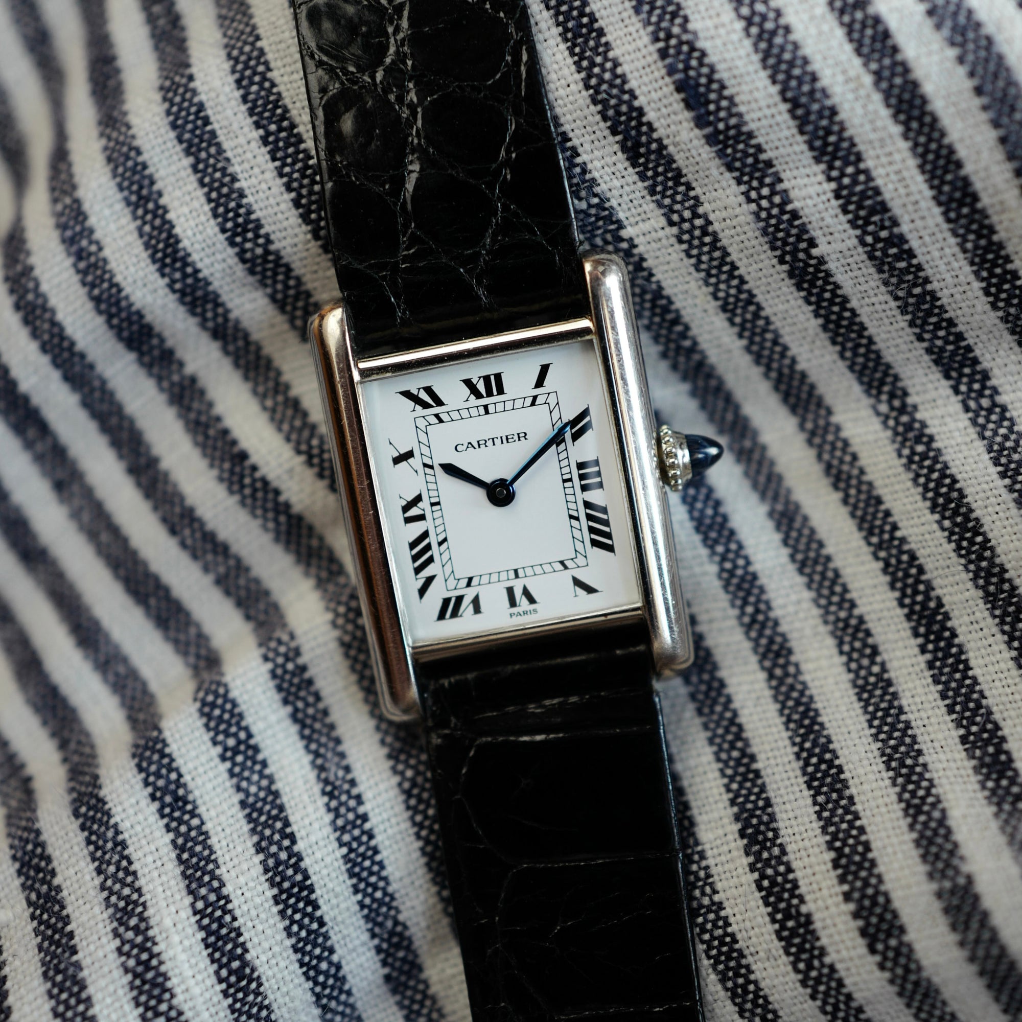 Cartier - Cartier White Gold Tank Louis - The Keystone Watches