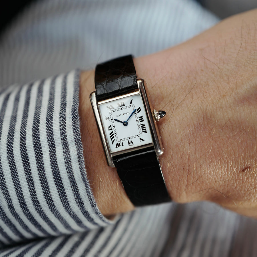 Cartier Tank Louis 18k WG – The Keystone Watches