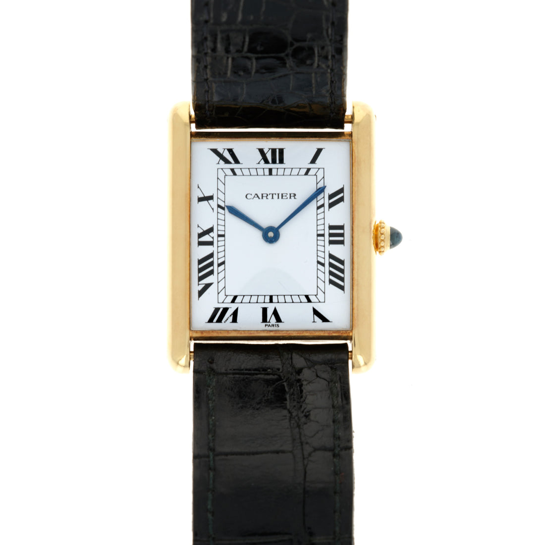 Cartier Tank 18k YG The Keystone Watches