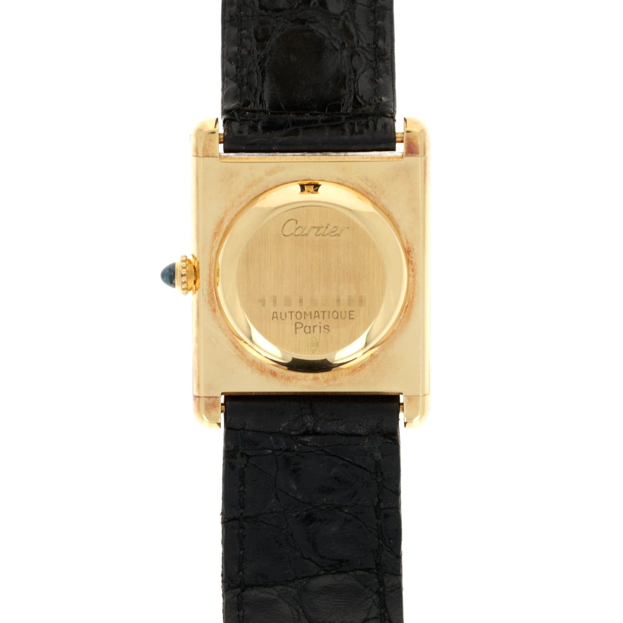 Cartier - Cartier Yellow Gold Tank Automatique - The Keystone Watches