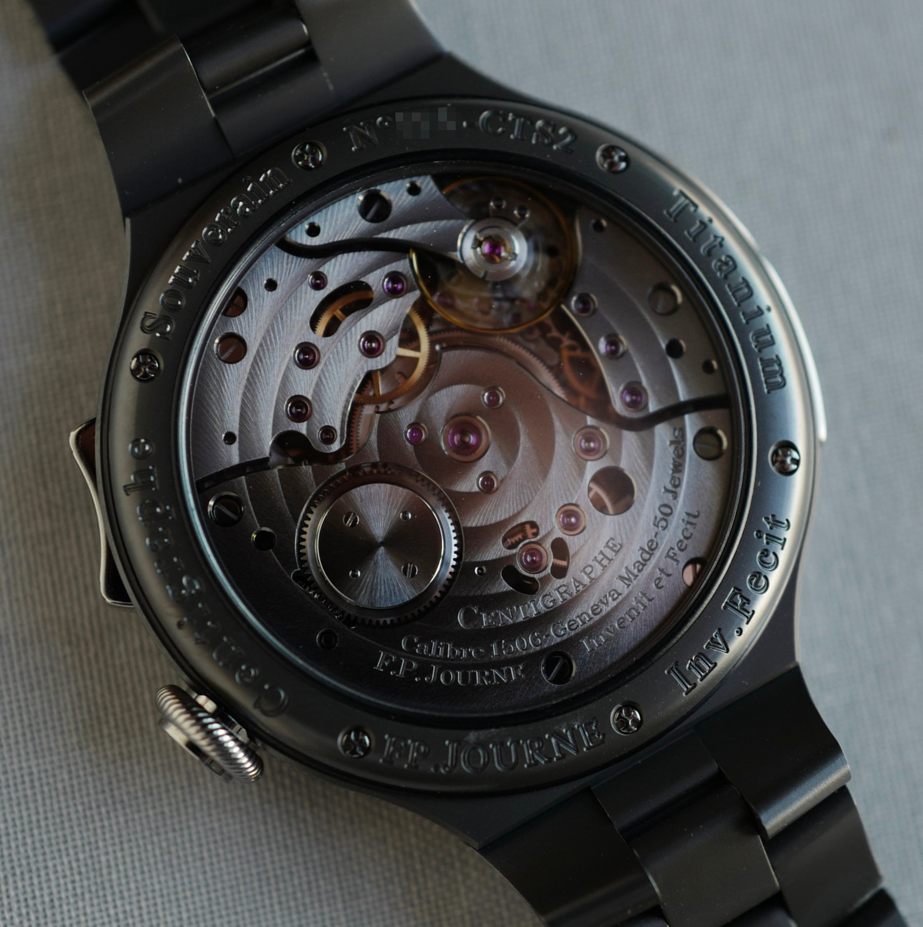 FP Journe - F.P Journe Titanium Centigraphe Sport CTS2 - The Keystone Watches