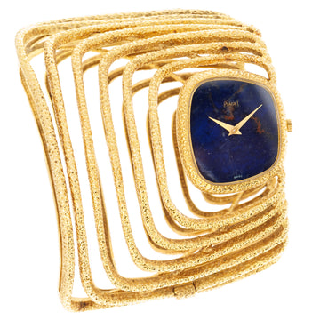 Piaget Yellow Gold Manchette Lapis Watch