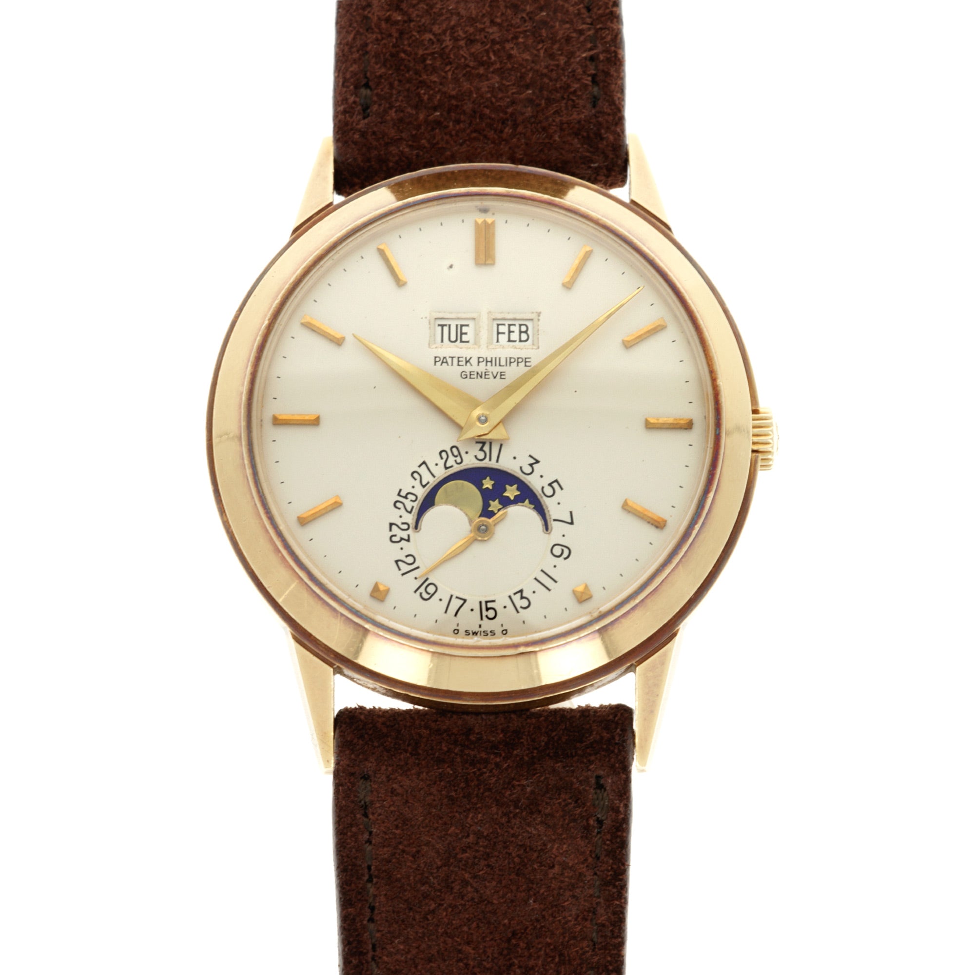 Patek Philippe - Patek Philippe Yellow Gold Perpetual Calendar Ref. 3448 - The Keystone Watches