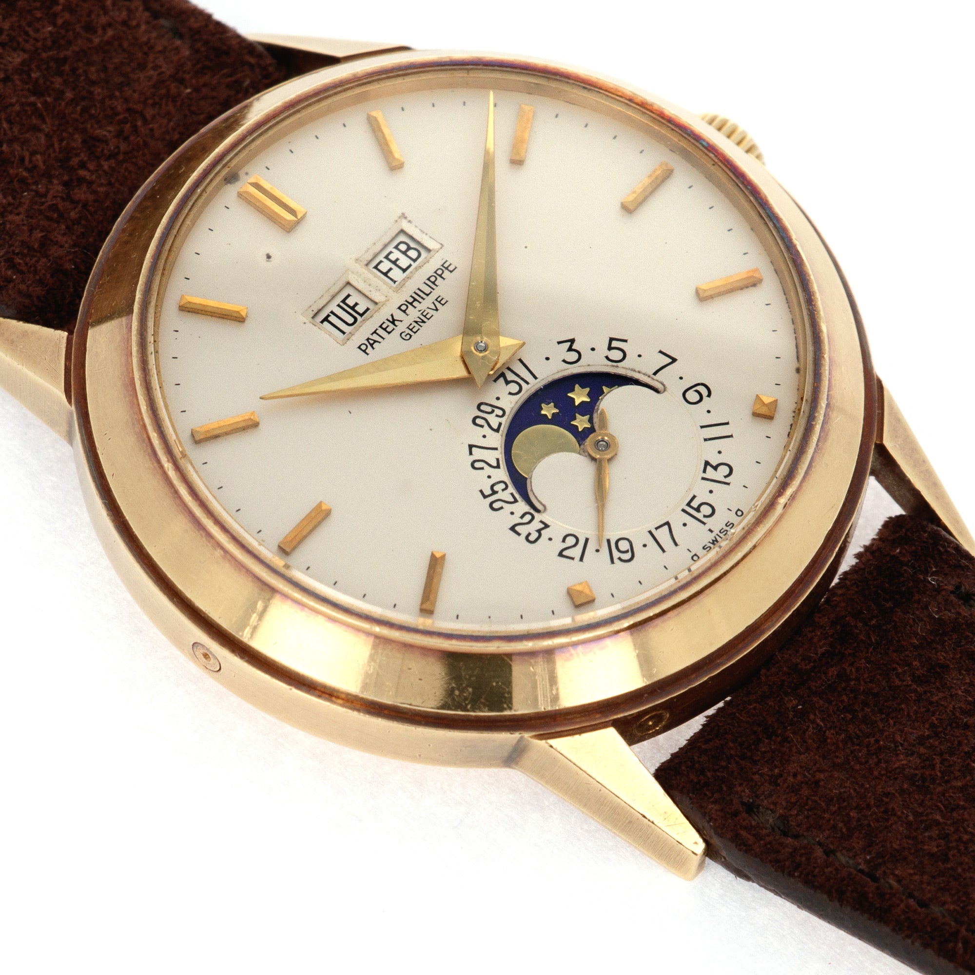 Patek Philippe - Patek Philippe Yellow Gold Perpetual Calendar Ref. 3448 - The Keystone Watches