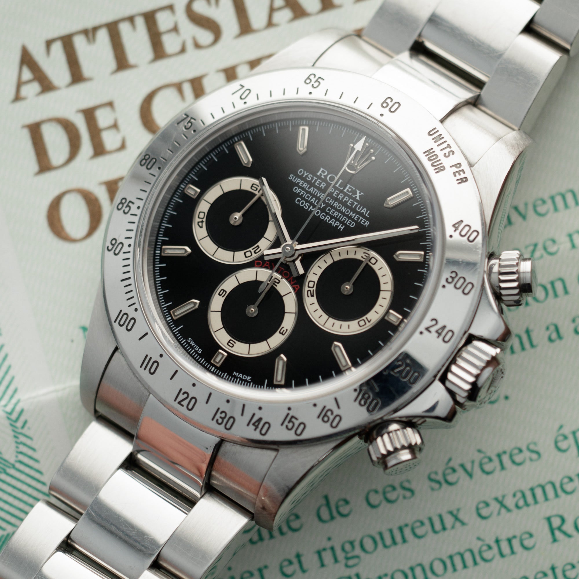 Rolex - Rolex Zenith Daytona Ref. 16520 with Original Papers - The Keystone Watches