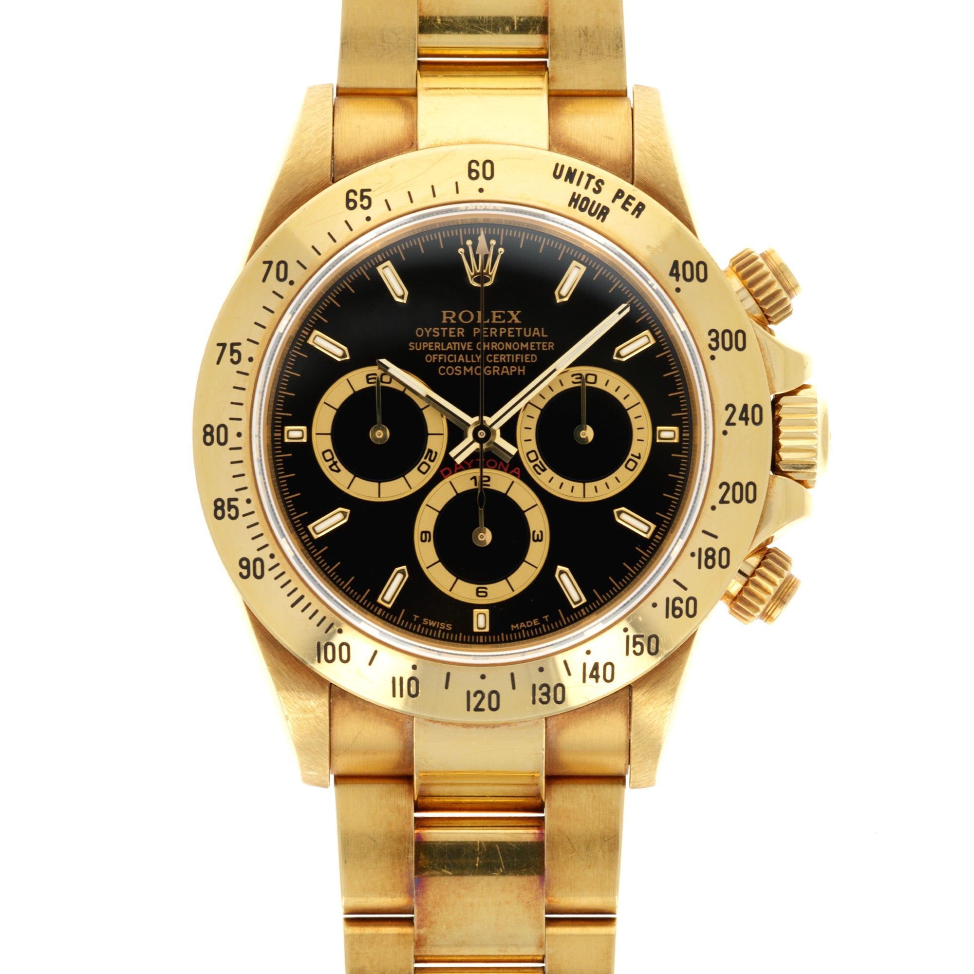Rolex - Rolex Yellow Gold Cosmograph Daytona Ref. 16528 in Superb Condition - The Keystone Watches