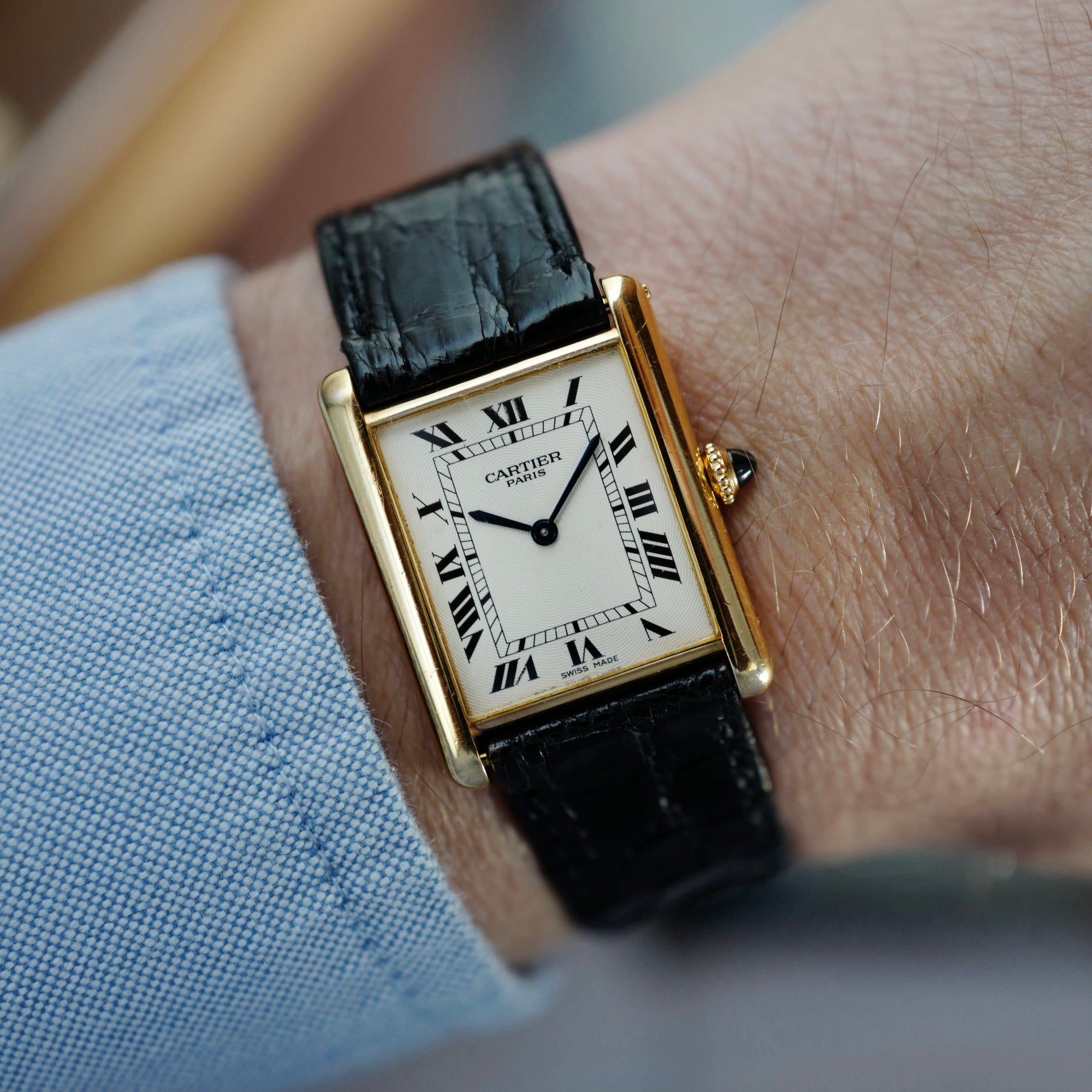 Cartier - Cartier Yellow Gold Tank Louis Ref. 1600 - The Keystone Watches