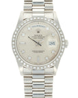 Rolex - Rolex Platinum and Diamond Day-Date Ref. 18346 - The Keystone Watches