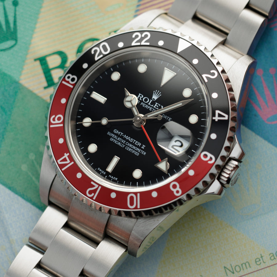 Rolex Steel Coke GMT-Master Ref. 16710 in Like New, Old Stock Condition