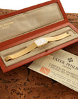 Patek Philippe - Patek Philippe Yellow Gold Bracelet Watch Ref. 3860 with Box and Papers - The Keystone Watches