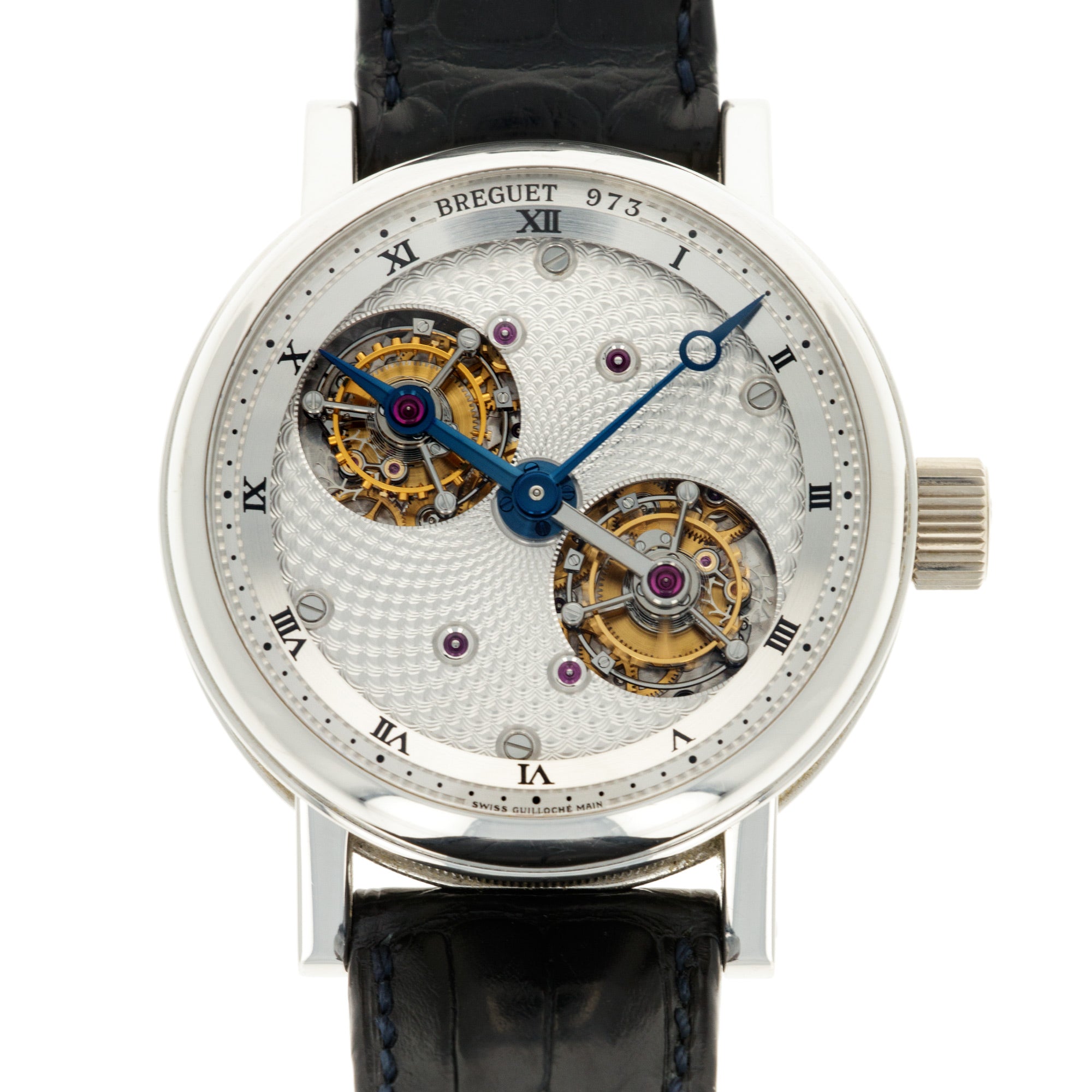 Breguet - Breguet Platinum Double Tourbillon Watch Ref. 5347PT - The Keystone Watches