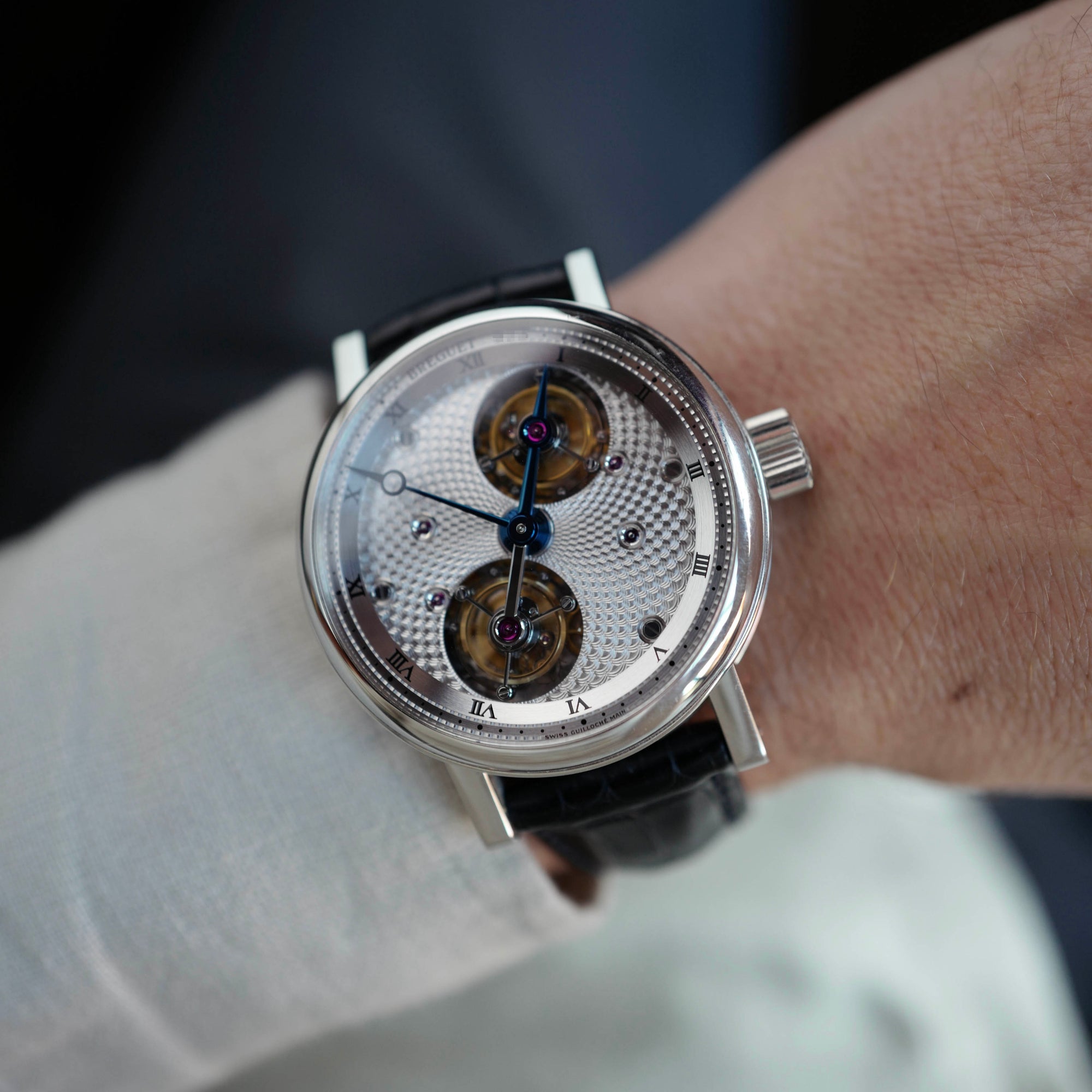 Breguet - Breguet Platinum Double Tourbillon Watch Ref. 5347PT - The Keystone Watches