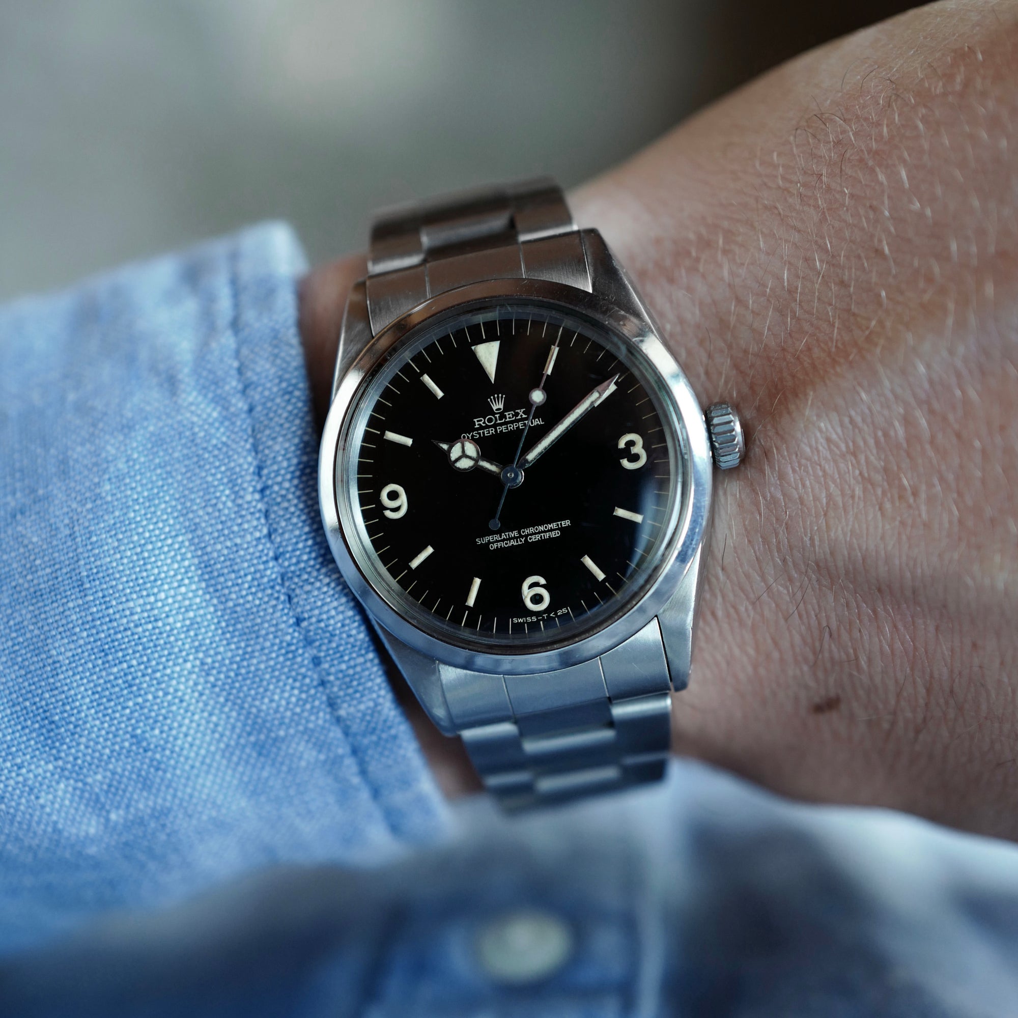 Rolex - Rolex Steel Gilt Dial Explorer Ref. 1016 - The Keystone Watches