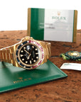 Rolex - Rolex Yellow Gold GMT-Master SARU Watch Ref. 116748 with Stickers - The Keystone Watches