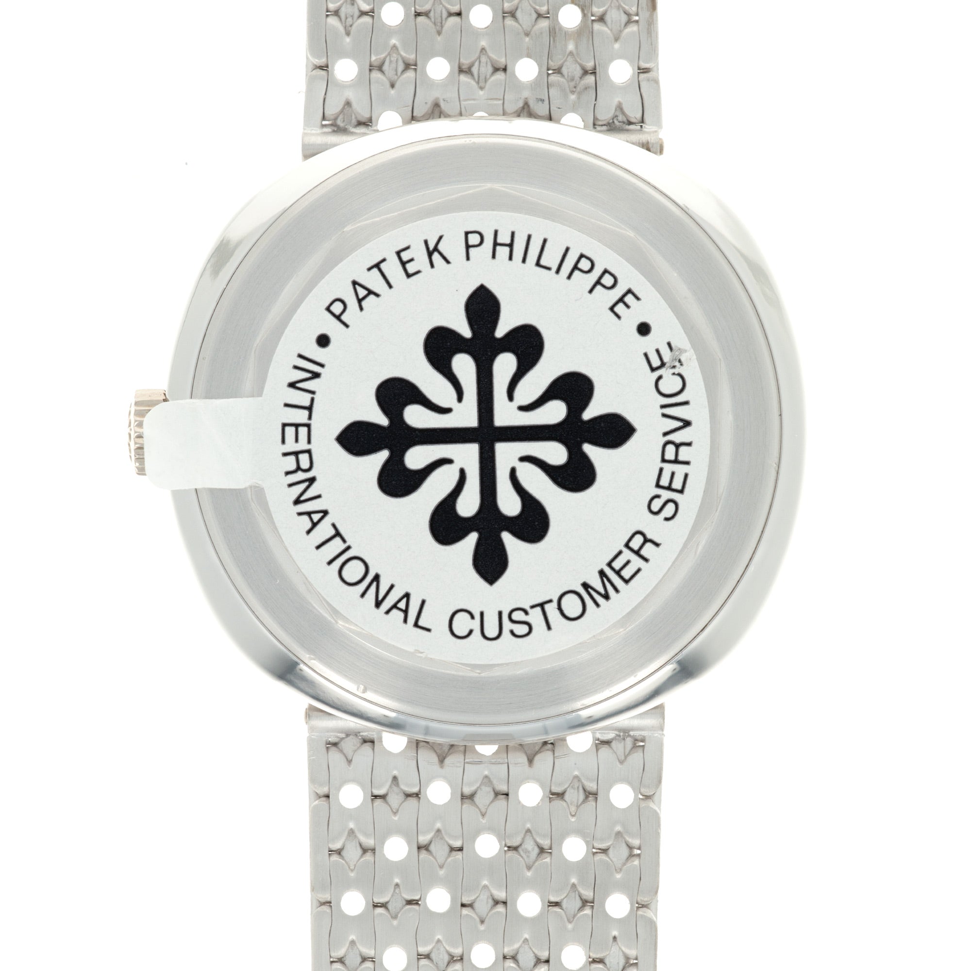 Patek Philippe - Patek Philippe White Gold Beta 21 Watch Ref. 3587 - The Keystone Watches