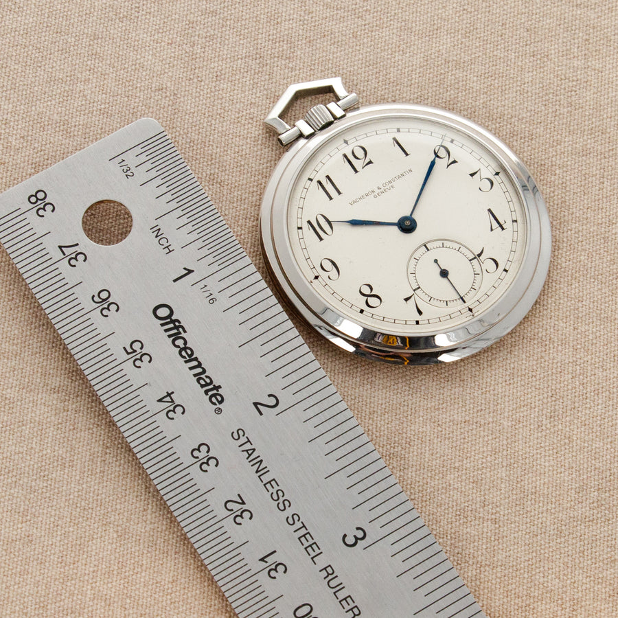 Vacheron Constantin Steel Pocket Watch