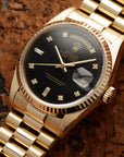 Rolex - Rolex Yellow Gold Day-Date Ref. 18238 with Diamond Markers - The Keystone Watches