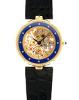 Patek Philippe - Patek Philippe Yellow Gold Skeletonized Enamel Watch Ref. 3885 - The Keystone Watches