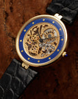 Patek Philippe - Patek Philippe Yellow Gold Skeletonized Enamel Watch Ref. 3885 - The Keystone Watches