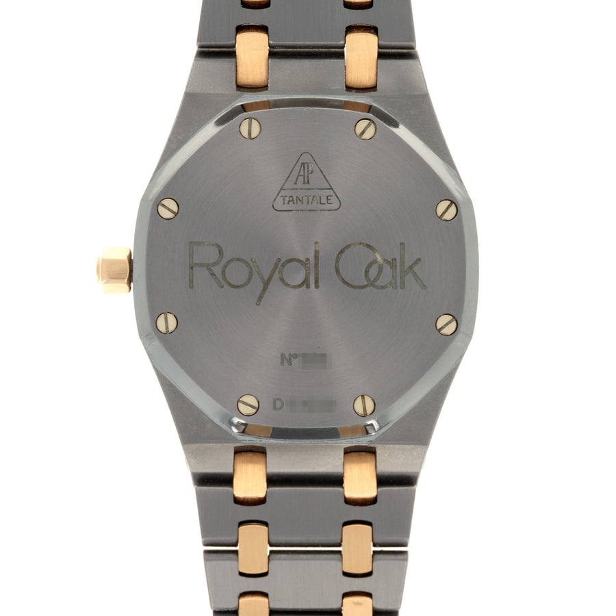 Audemars Piguet Rose Gold and Tantalum Royal Oak Watch Ref. 14790