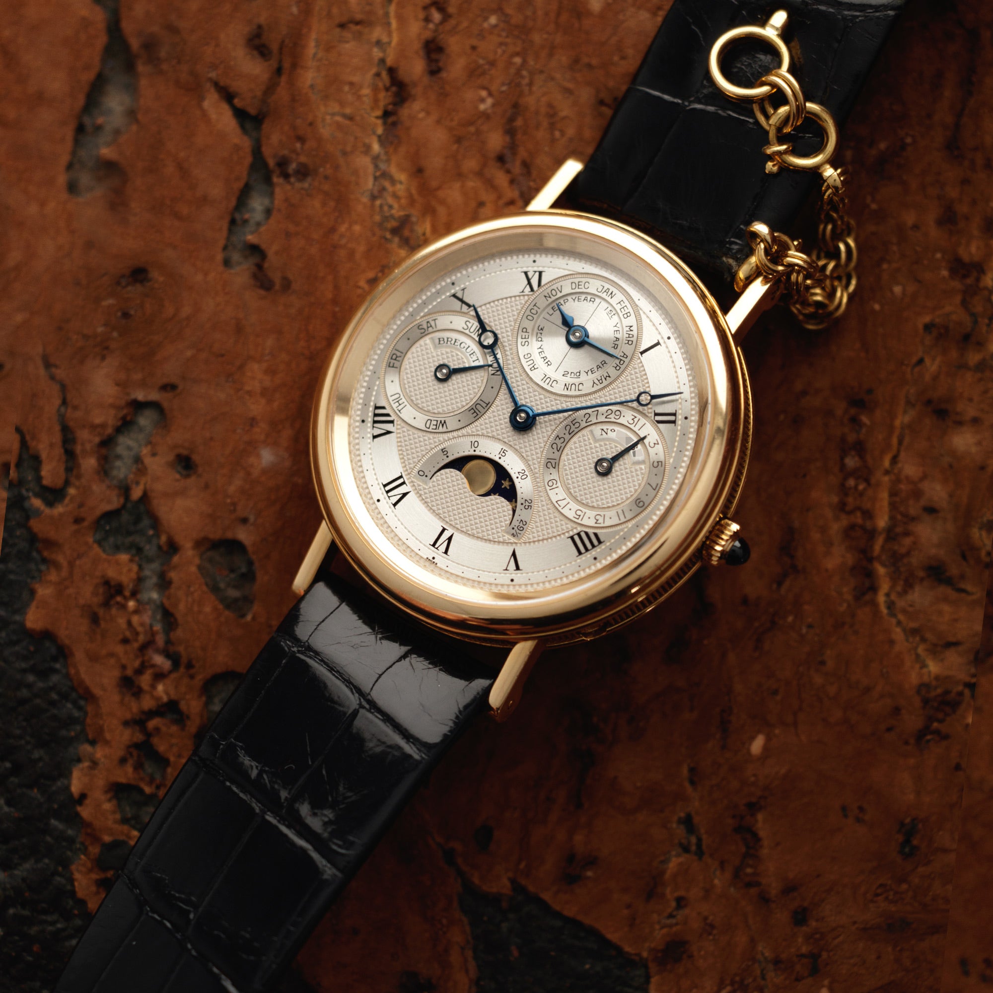 Breguet - Breguet Yellow Gold Classique Perpetual Calendar Watch Ref. 3050 - The Keystone Watches