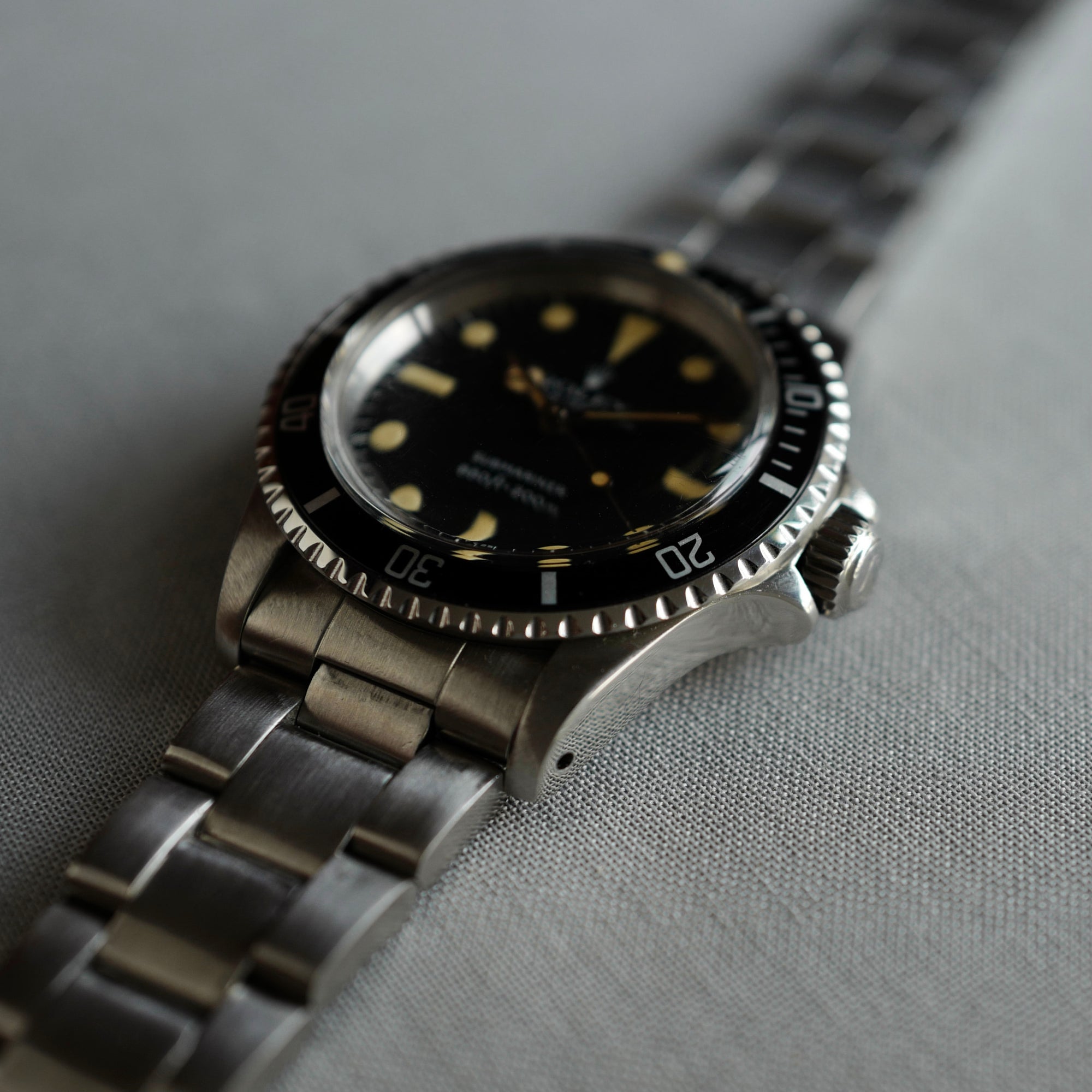 Rolex - Rolex Steel Maxi Dial Submariner Ref. 5513 with Original Warranty - The Keystone Watches