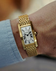 Cartier Yellow Gold Tank Cintree Watch