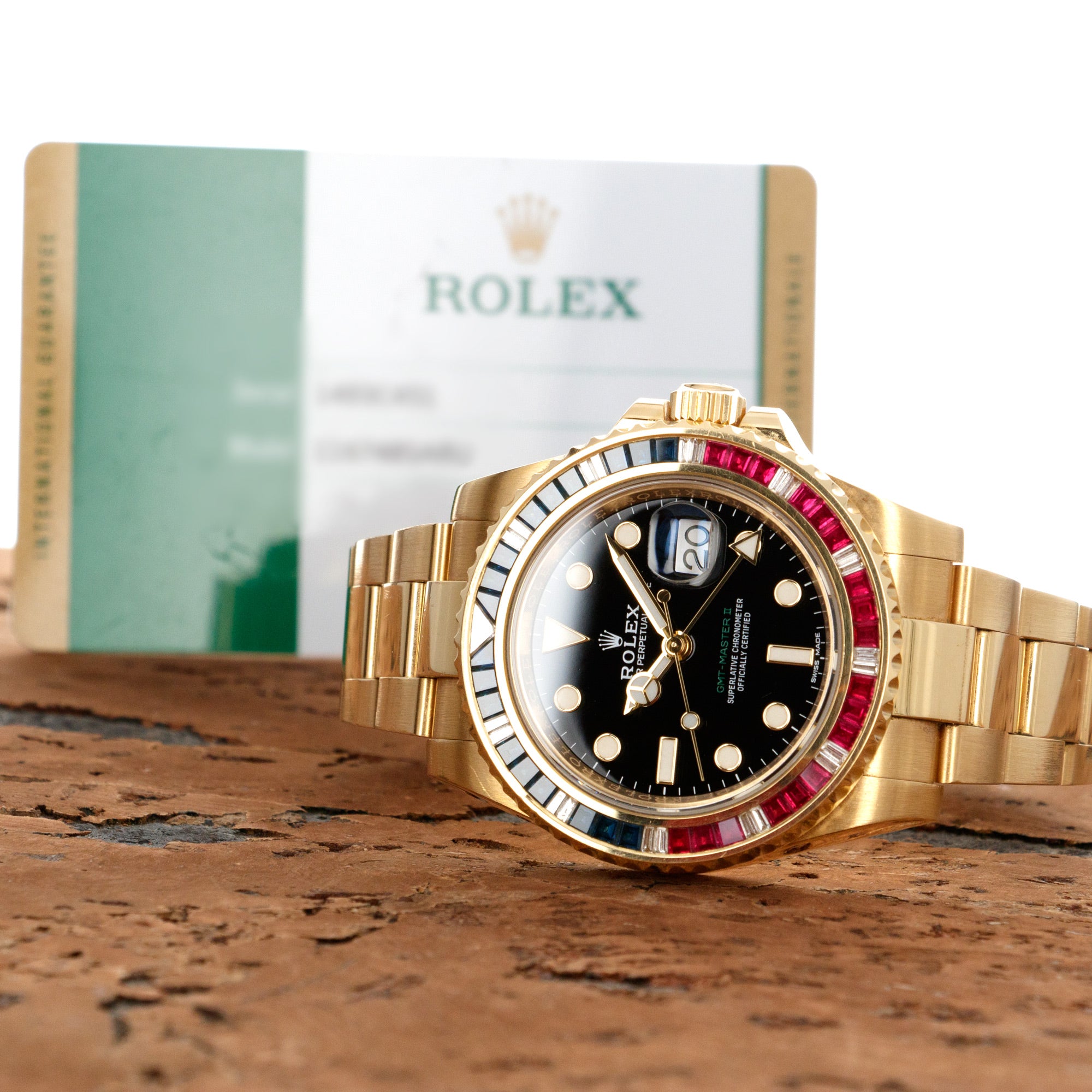 Rolex GMT-Master II 116748SARU 18k YG