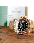 Rolex - Rolex Yellow Gold GMT-Master II 116748 SARU - The Keystone Watches