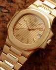 Patek Philippe - Patek Philippe Yellow Gold Nautilus Ref. 3800 - The Keystone Watches