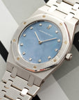 Audemars Piguet - Audemars Piguet Platinum Royal Oak with Mother of Pearl and Diamond Dial - The Keystone Watches