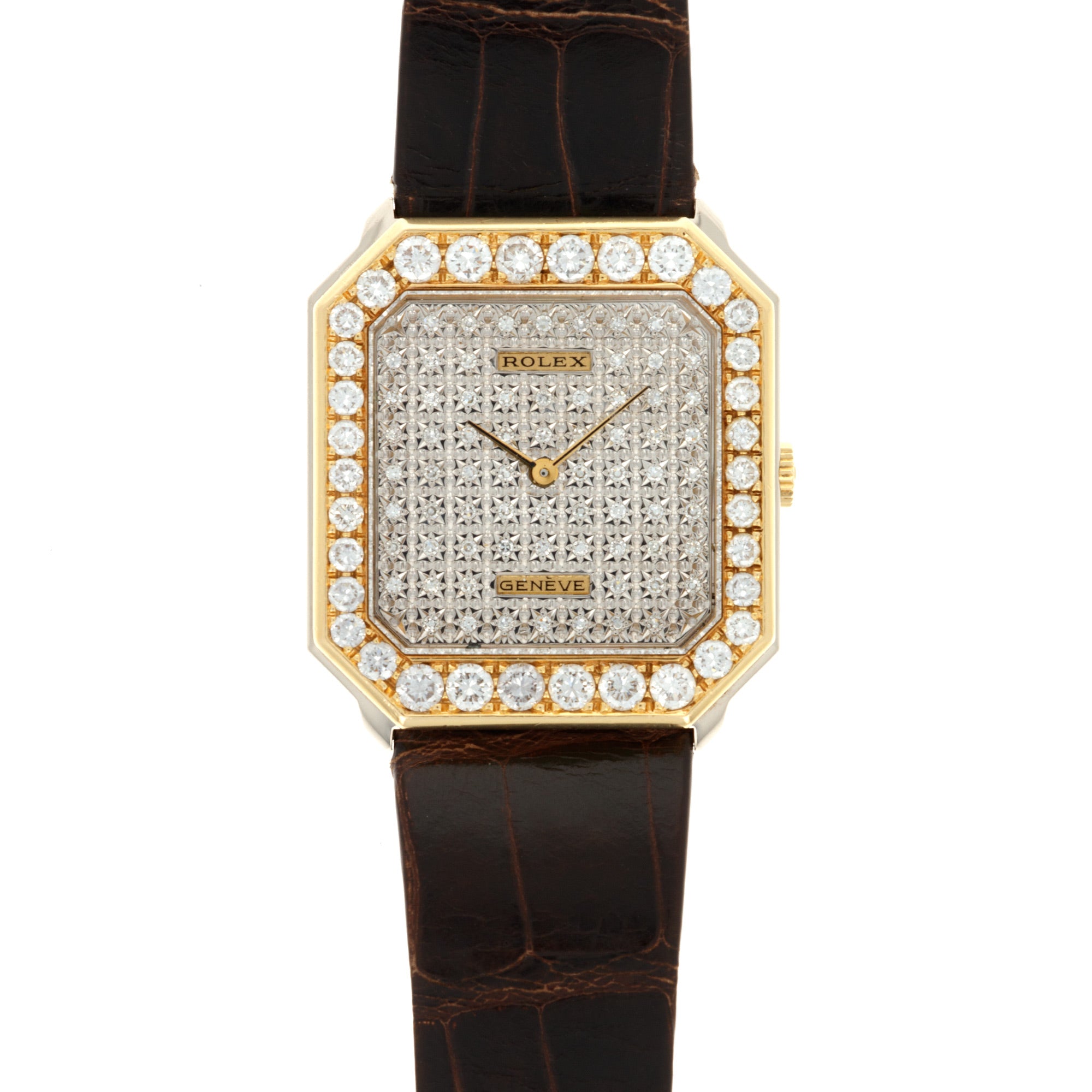 Rolex - Rolex Yellow Gold Diamond Watch Ref. 5032, Made for the Sultan of Oman - The Keystone Watches