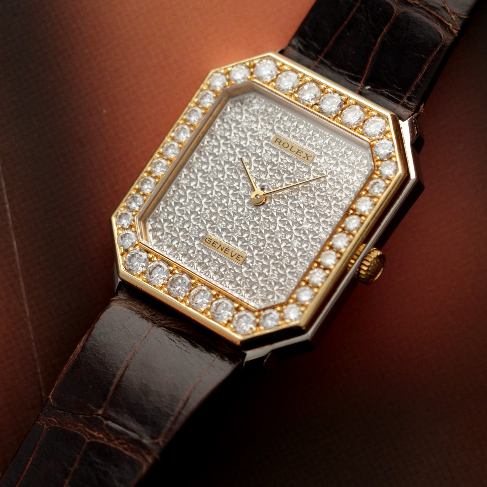 Rolex - Rolex Yellow Gold Diamond Watch Ref. 5032, Made for the Sultan of Oman - The Keystone Watches