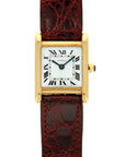 Cartier - Cartier Yellow Gold Tank Normale Watch - The Keystone Watches