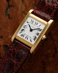 Cartier - Cartier Yellow Gold Tank Normale Watch - The Keystone Watches