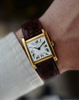 Cartier - Cartier Yellow Gold Tank Normale Watch - The Keystone Watches