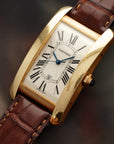 Cartier - Cartier Yellow Gold Tank Americaine Automatic - The Keystone Watches