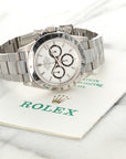 Rolex - Rolex Steel Zenith Daytona Ref. 16520 with Original Warranty Paper - The Keystone Watches