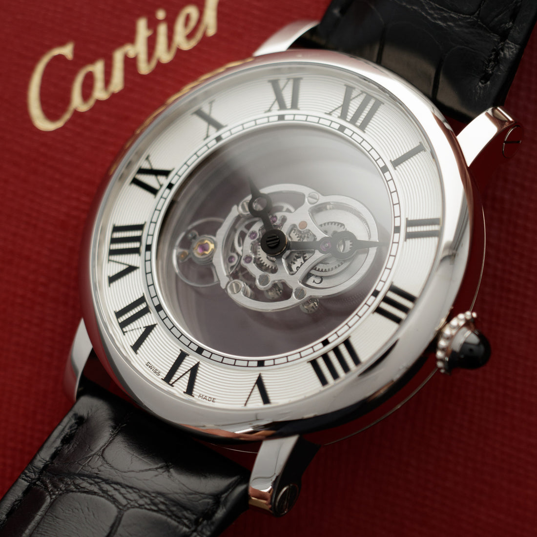 Cartier Skeleton Tourbillon Rotonde De Cartier Astromysterieux