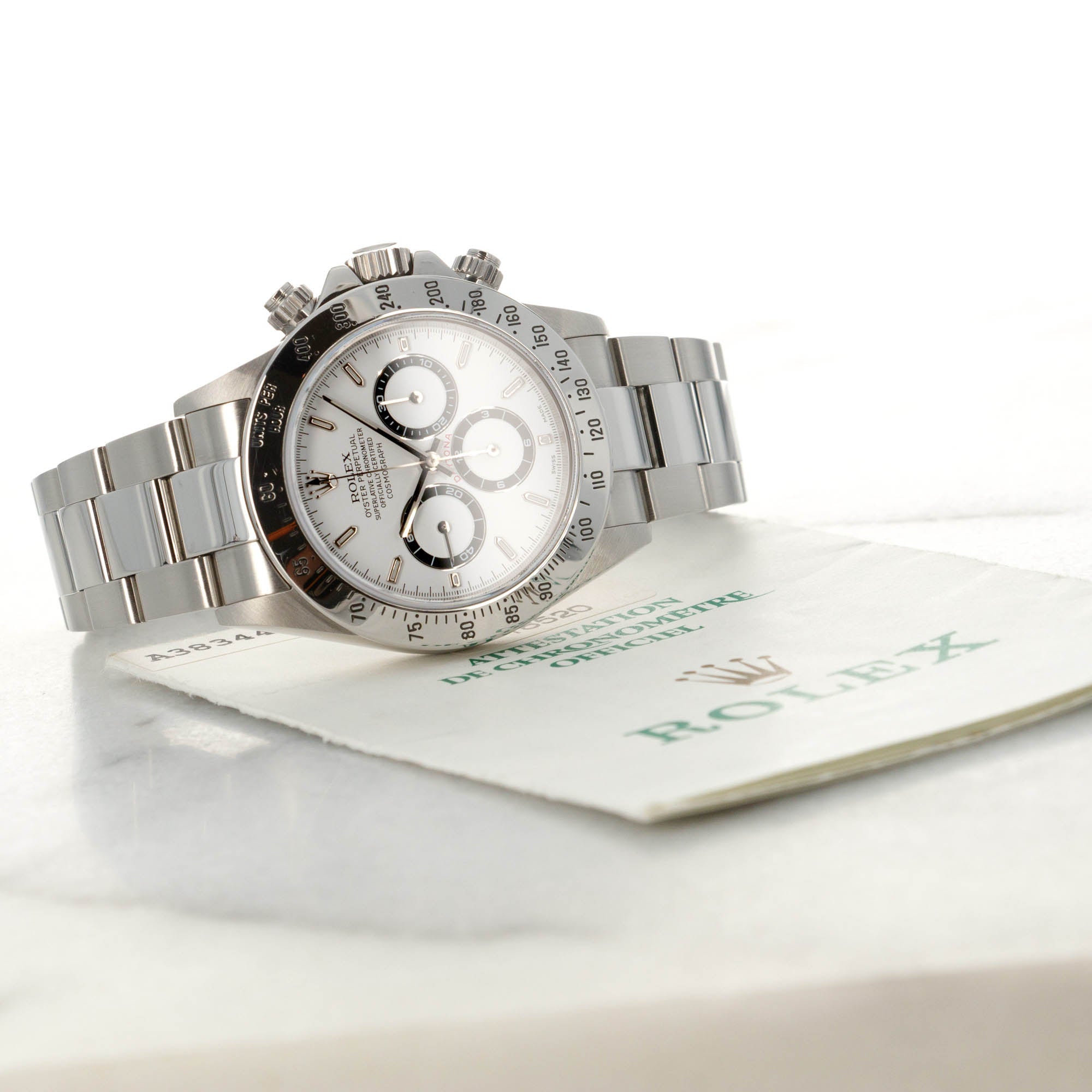 Rolex Steel Daytona Ref. 16520 with Papers