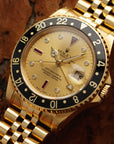 Rolex - Rolex Yellow Gold GMT-Master Diamond Ruby Watch Ref. 16718 - The Keystone Watches
