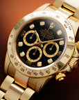 Rolex - Rolex Yellow Gold Zenith Daytona Ref. 16528 with Black Diamond Dial - The Keystone Watches
