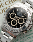 Rolex - Rolex Steel Zenith Daytona Ref 16520 with Original Warranty - The Keystone Watches