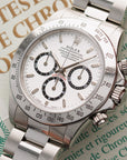 Rolex - Rolex Steel Zenith Daytona Chronograph Ref. 16520 with Original Warranty - The Keystone Watches