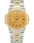 Patek Philippe - Patek Philippe Two-Tone Nautilus Watch Ref. 3800 - The Keystone Watches