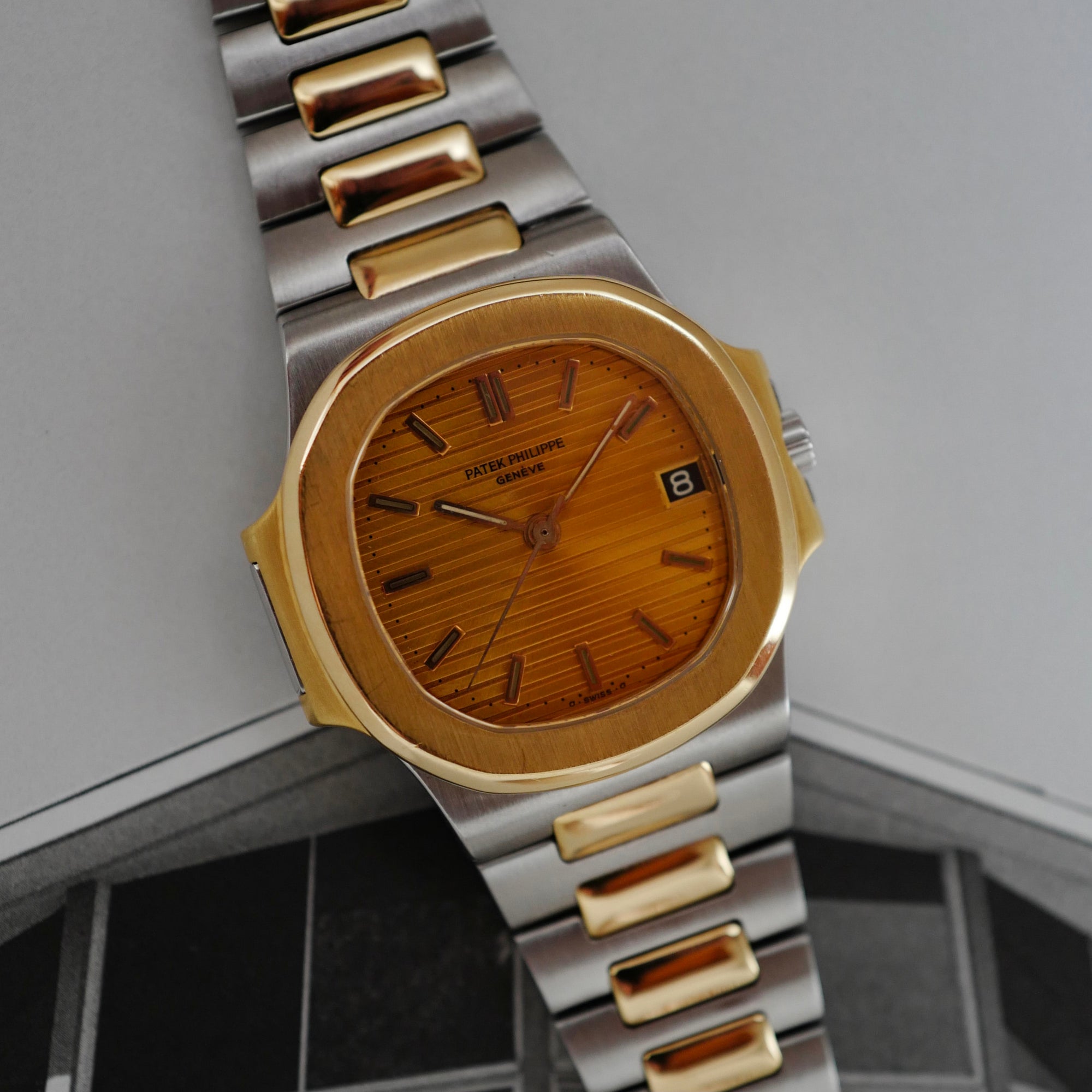 Patek Philippe - Patek Philippe Two-Tone Nautilus Watch Ref. 3800 - The Keystone Watches