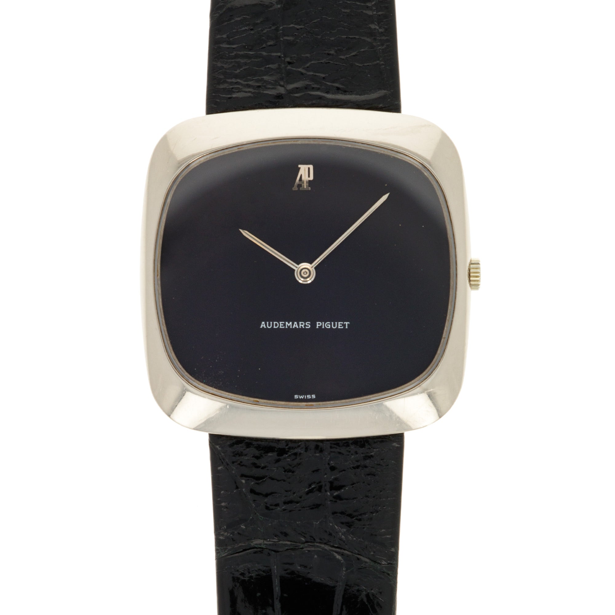 Audemars Piguet - Audemars Piguet White Gold Automatic TV Shaped Watch - The Keystone Watches