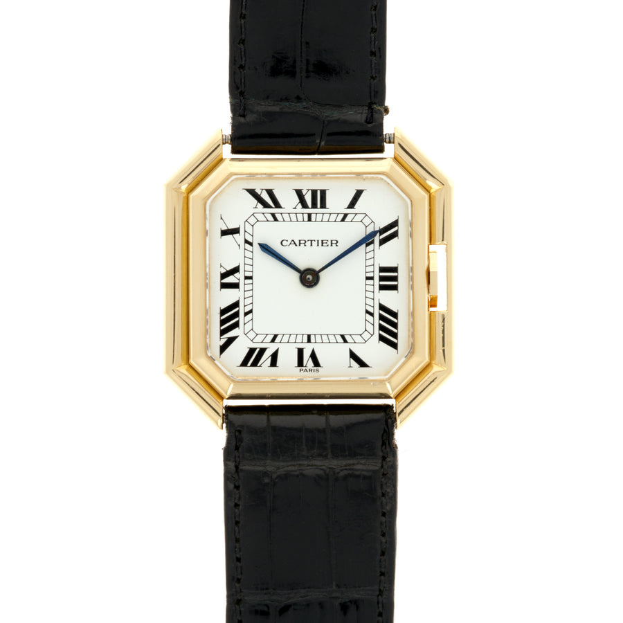 Cartier Yellow Gold Ceinture Automatique Watch